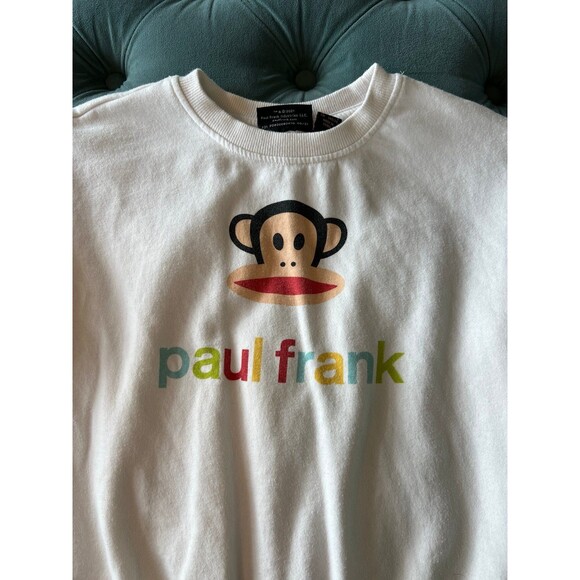 Paul Frank Sock Monkey Sweatshirt Long Sleeve Top - Picture 2 of 5